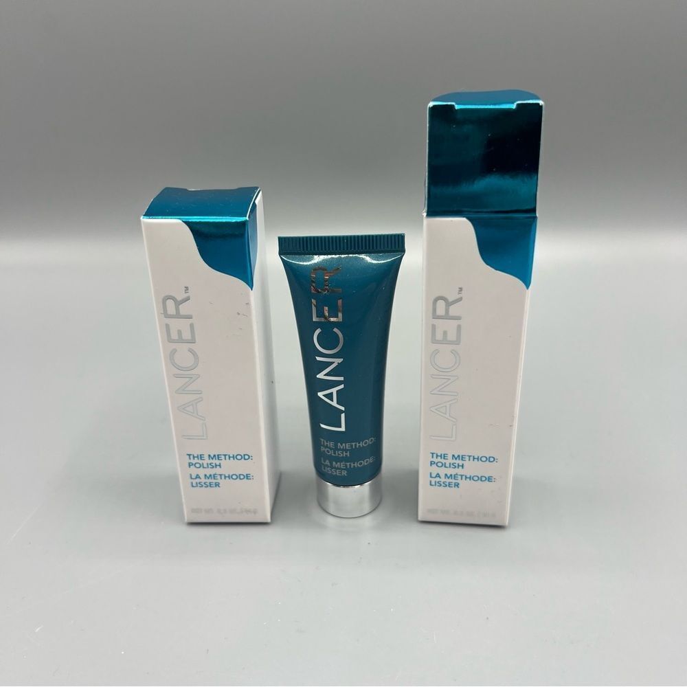 Lancer The Method: Polish Exfoliator Skin Care Lot of 2 .05 fl oz - Picture 3 of 4